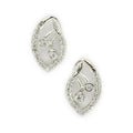 Floral Leaf Shape Stud Earrings