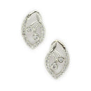 Floral Leaf Shape Stud Earrings