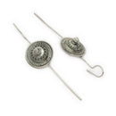 Oxidised Long Stick Earrings