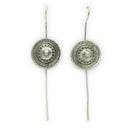 Oxidised Long Stick Earrings