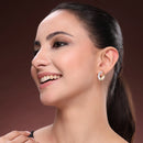 Chic Leaf Design Gold Stud Earrings