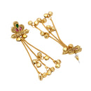 Gold Plated Ethnic Bell Ghungroo Kashmiri Earrings