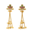 Gold Plated Ethnic Bell Ghungroo Kashmiri Earrings