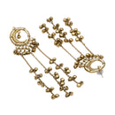 Gold Plated Ethnic Indian Traditional Ghungroo Kashmiri Earrings