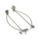 Boho Oxidised Silver Earrings
