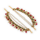 Traditional Pearl Beaded Earrings