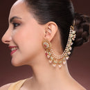 Pastel Pearl Floral Earrings