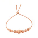 Set of 2 Rose Gold Plated Brass Crystal Bracelet & AD Contemporary Kada Bangle Jewellery Set)