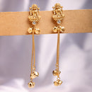 Gold Plated Festive Wear Ethnic Ghungroo Kashmiri Earrings