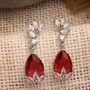 Sapphire Drop Earrings for Women
