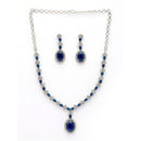 Oval Pendant Necklace Set
