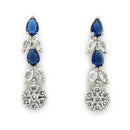 Elara Rhodium Necklace Set