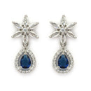 Sapphire Blue Necklace Set