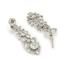 American Diamond White Necklace Set