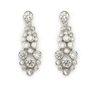 American Diamond White Necklace Set