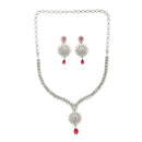 Emerald Bloom Necklace Set