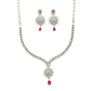 Emerald Bloom Necklace Set