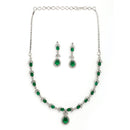 Emerald Green Necklace Set
