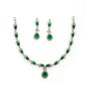 Emerald Green Necklace Set