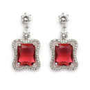 Ruby Pendant Necklace Set