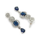 Blue Stone Bridal Necklace Set