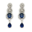 Blue Stone Bridal Necklace Set