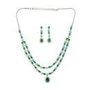 Double Layer Necklace Set