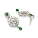 Emerald Bloom Necklace Set