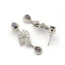 Floral Amethyst Necklace Set