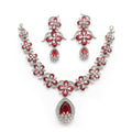 Glamorous Floral Necklace Set