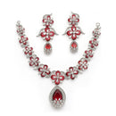 Glamorous Floral Necklace Set