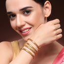 Traditional Gold Plated Designer Bangles Jewellery for Women & Girls