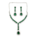 Luxury Emerald Necklace Set