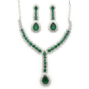 Luxury Emerald Necklace Set