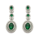 Royal Ruby Bridal Necklace Set