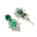 Green Stone Stylish Necklace Set