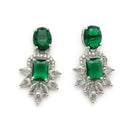 Green Stone Stylish Necklace Set