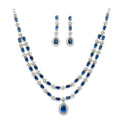 Double Layer Necklace Set