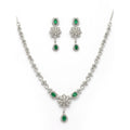 Emerald Stylish Necklace Set