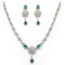Emerald Stylish Necklace Set