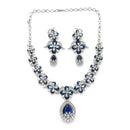 Glamorous Floral Necklace Set