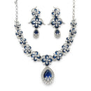 Glamorous Floral Necklace Set