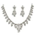 Royal Leaf Necklace Set