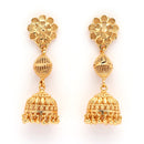 Designer Gold Plated Jhumka Necklace Set