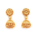 Gold Plated Jhumka Necklace Set