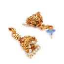 Peacock Design Gold Necklace Set