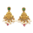 Gold Plated Multicolor Stylish Necklace Set for Woman