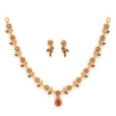 Modern Designer Flower Chain Necklace Set