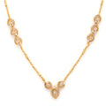 Fancy Rose Gold Necklace Set