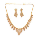 Royal Leaf Necklace Set